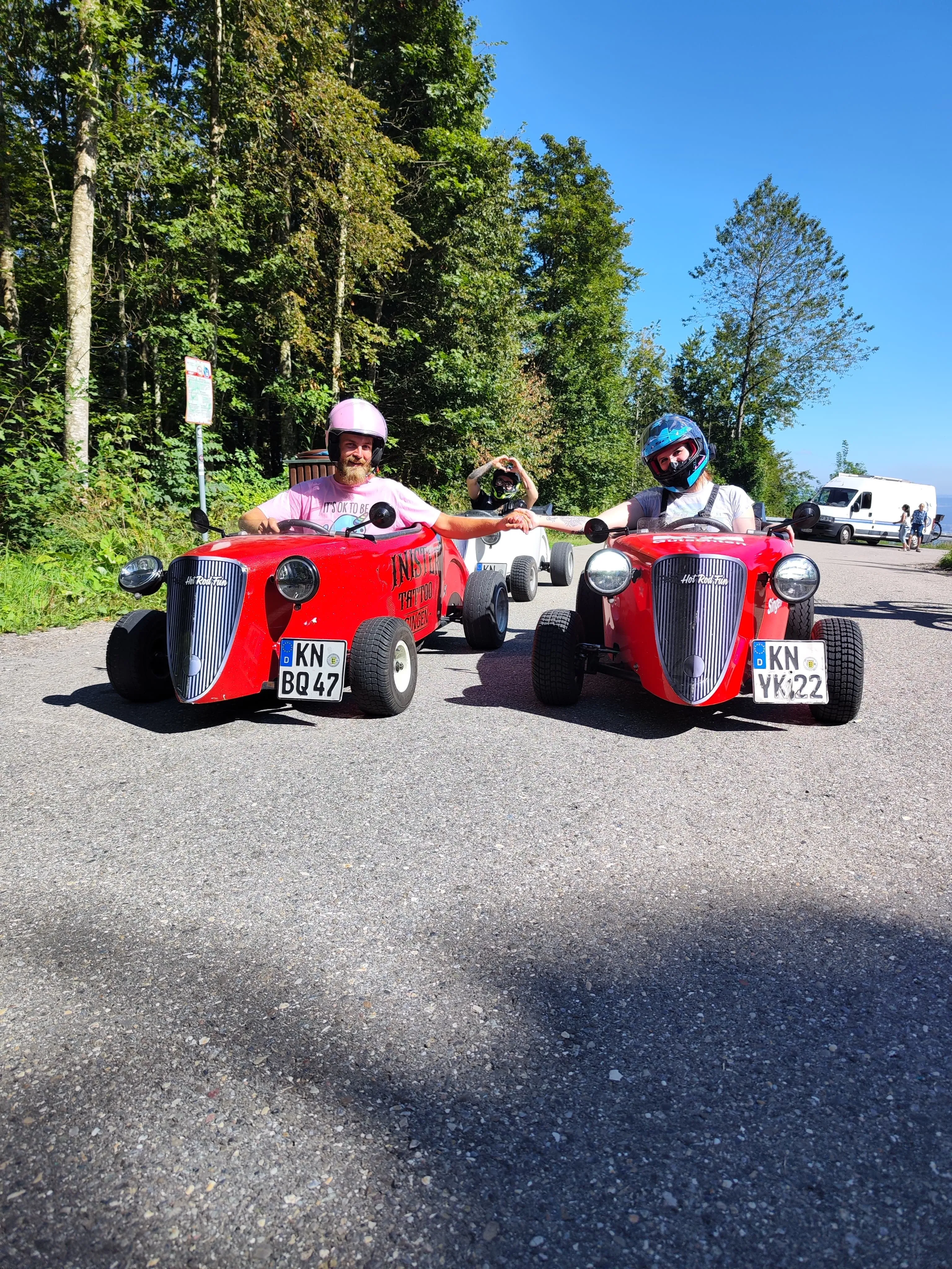 Hotrod Cruise along Lake Constance