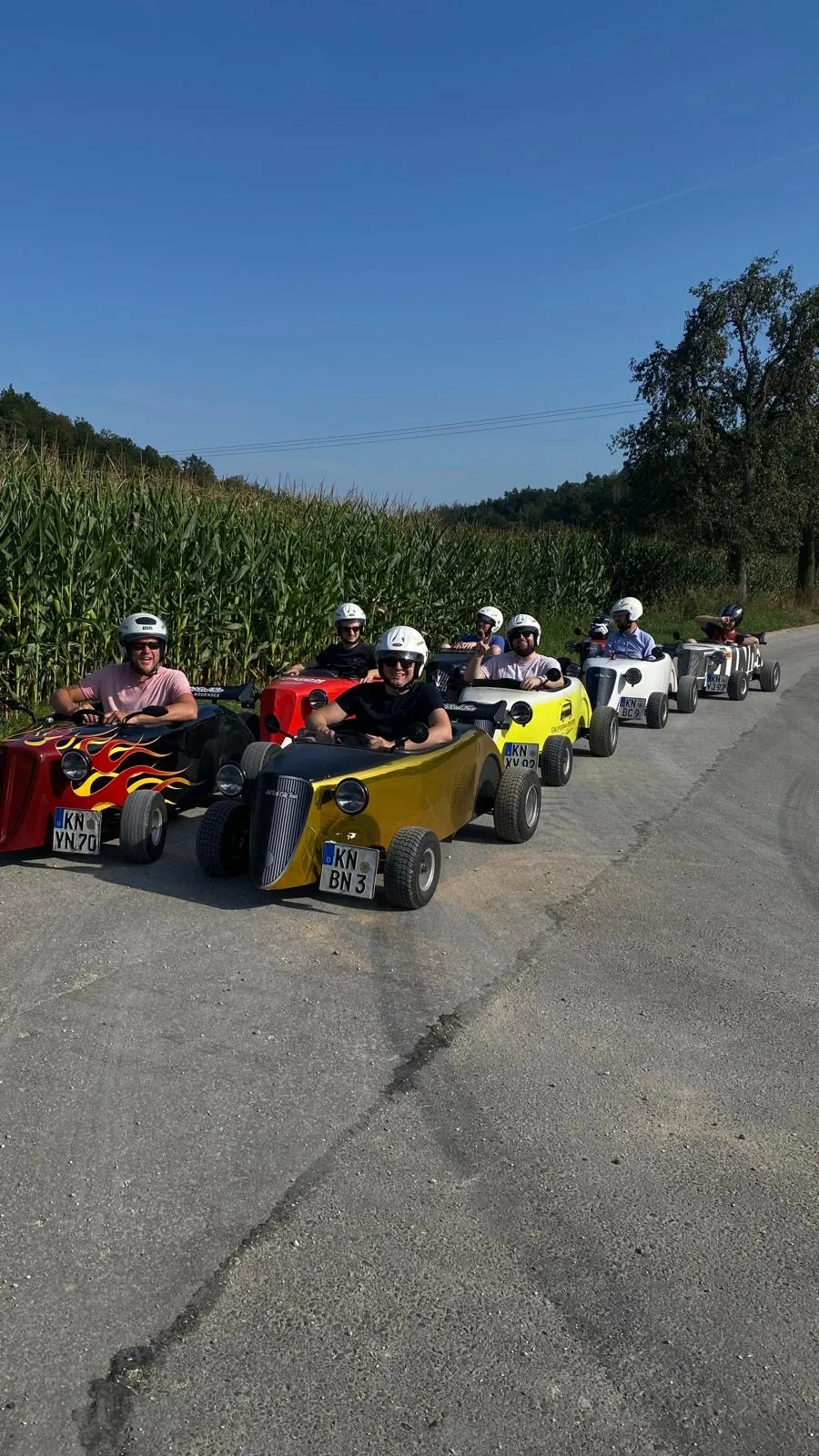 Hotrod Journey through Beautiful Landscapes